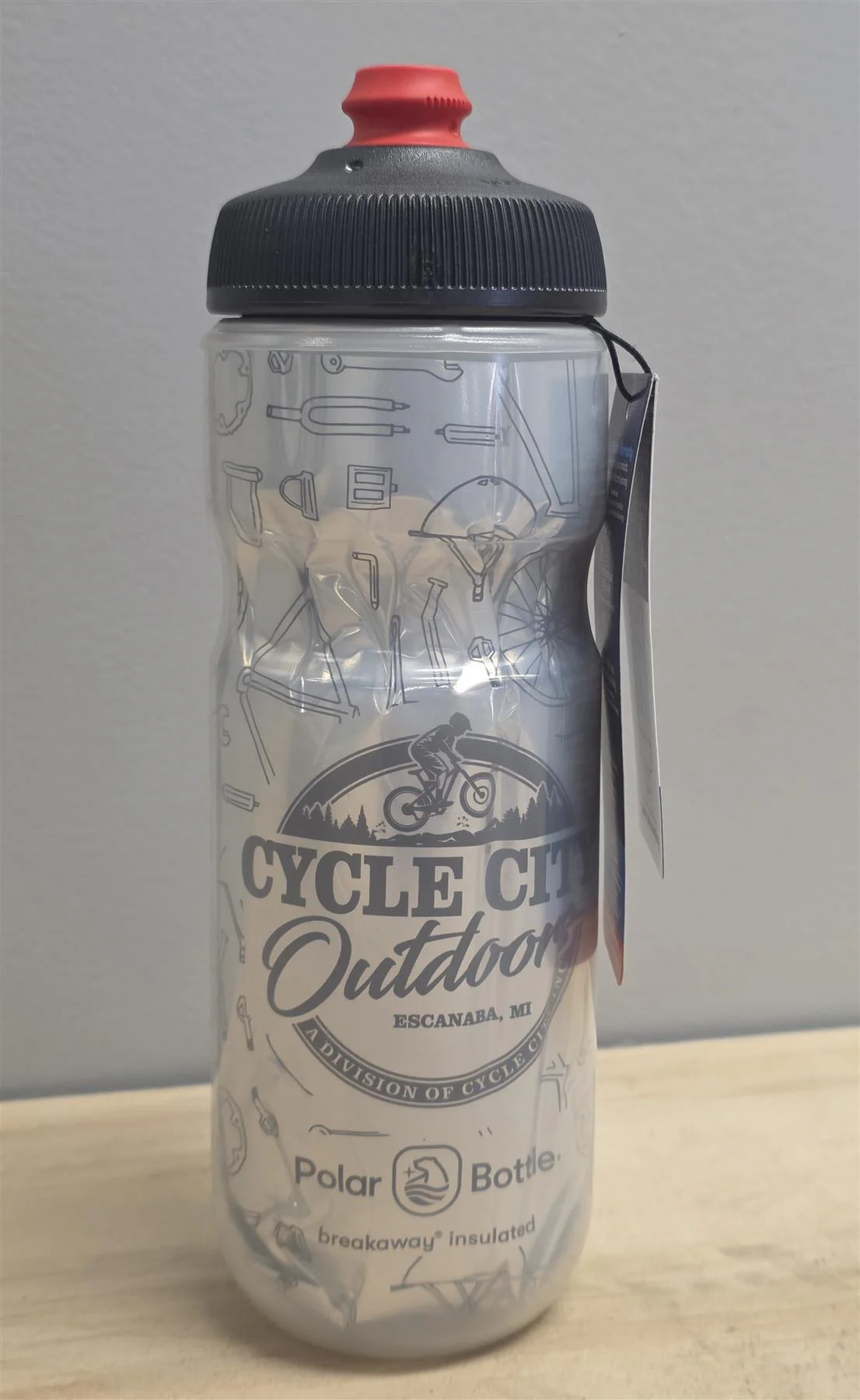 Polar Bottle Insulated 20oz Cycle City Logo