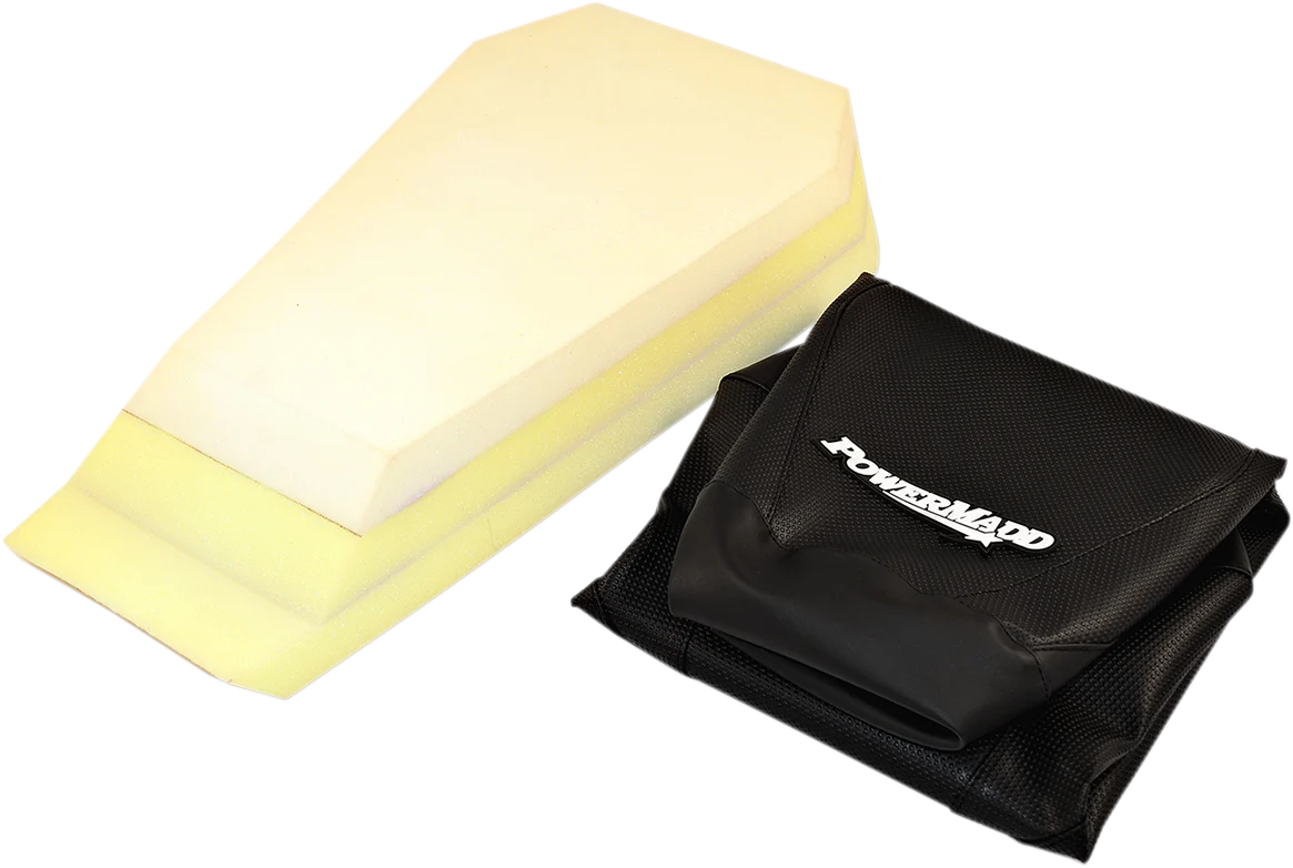 POWERMADD High Rise Seat Cover Kit - 3" - Gripper - Black 52010 - Image 2