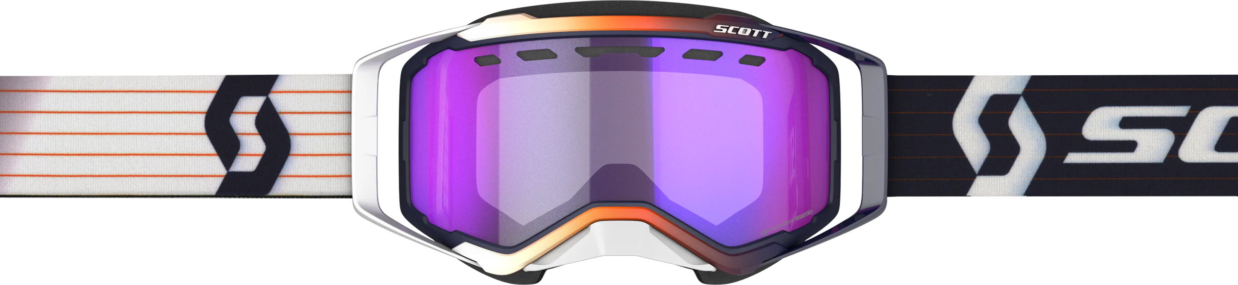 Prospect Goggle Snow Cross Ls Blue/White W/Ls Blue Chrome - Image 2