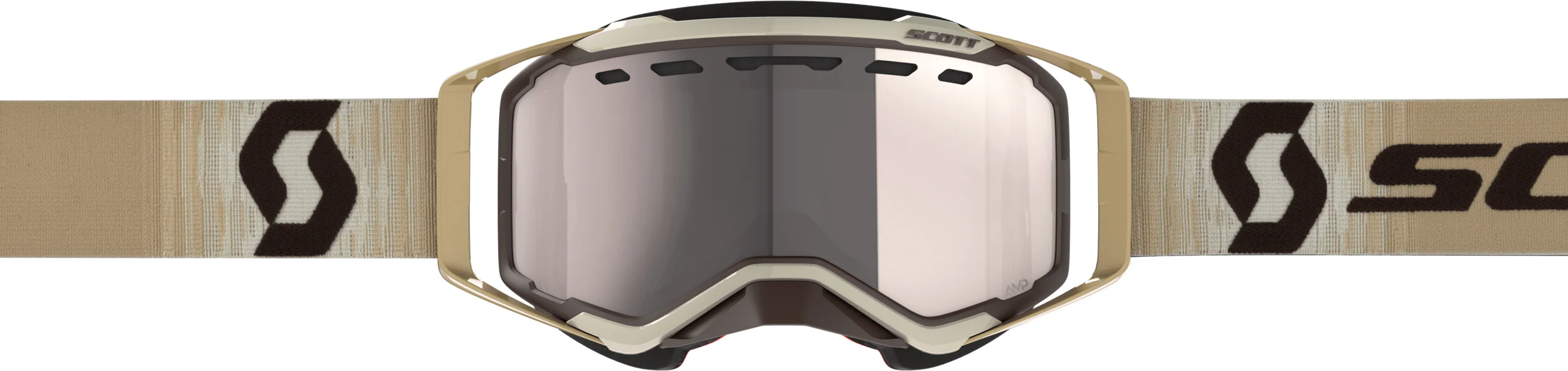 Prospect Snwcrss Goggle Beige/Brn Enhncr Slvr Chrome - Image 3