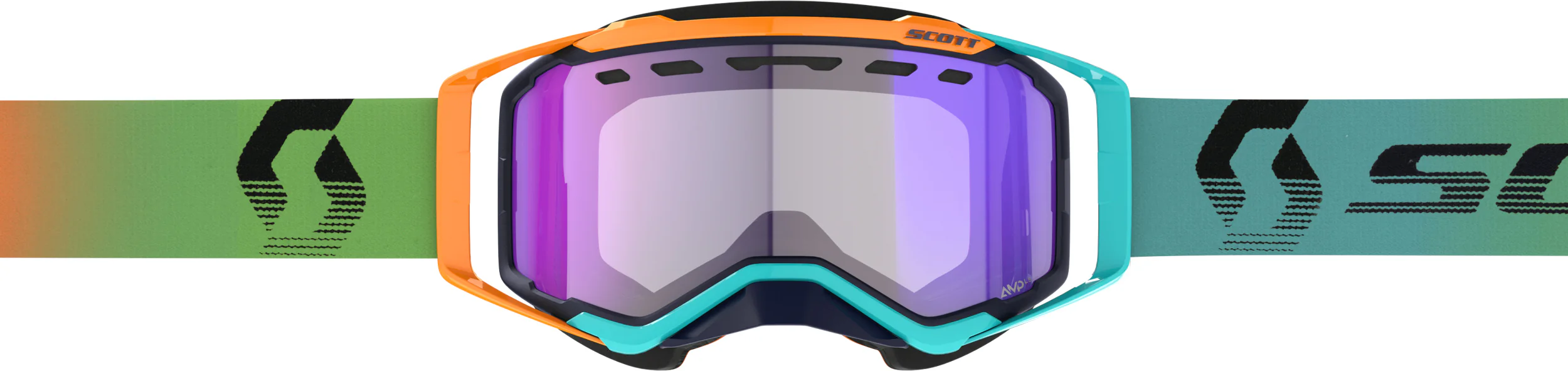 Prospect Snwcrss Ls Goggle Blue/Orange Blue Chrome - Image 3