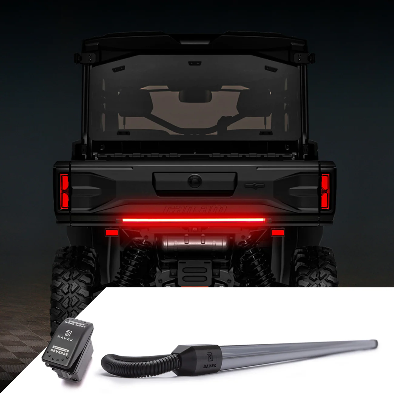 RAVEK Multi-Function Taillight - Defender HD11 65-2006 - Image 2