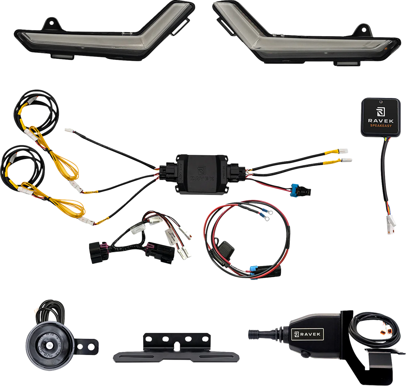 RAVEK Turn Signal Kit - Gen3 Speakeasy™ - Defender - Lever 65-1000SL