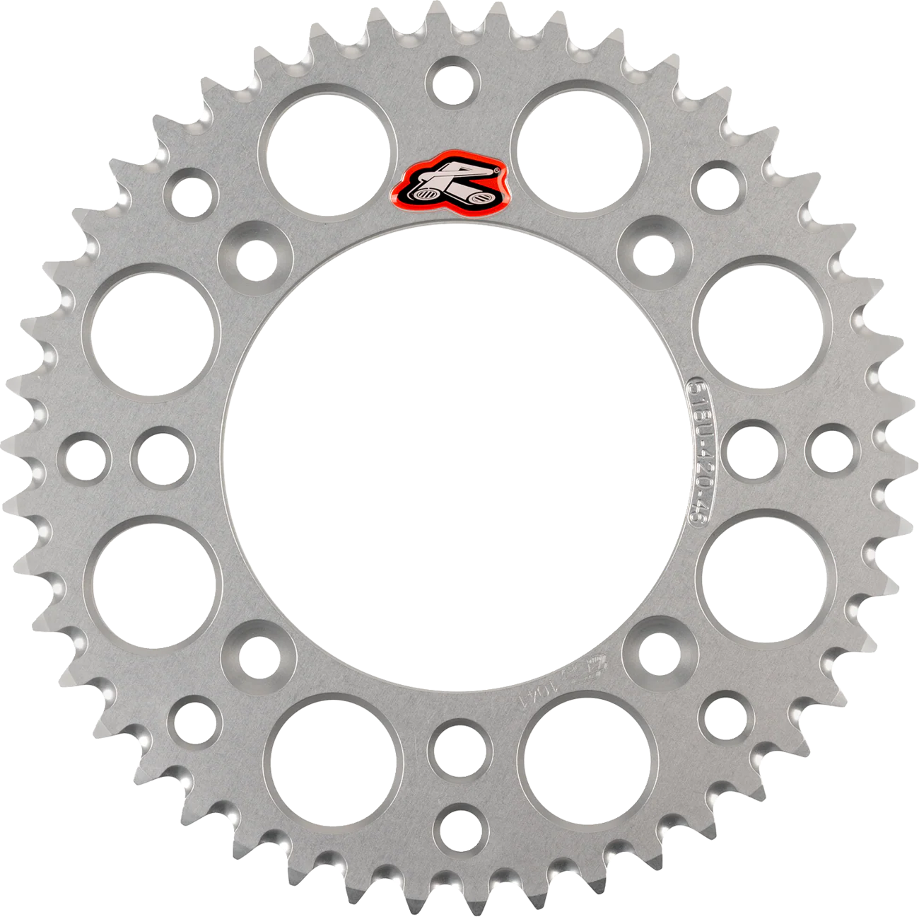 RENTHAL Rear Sprocket - Aluminum - 46 Tooth - Silver - KTM 518U-420-46GPSI