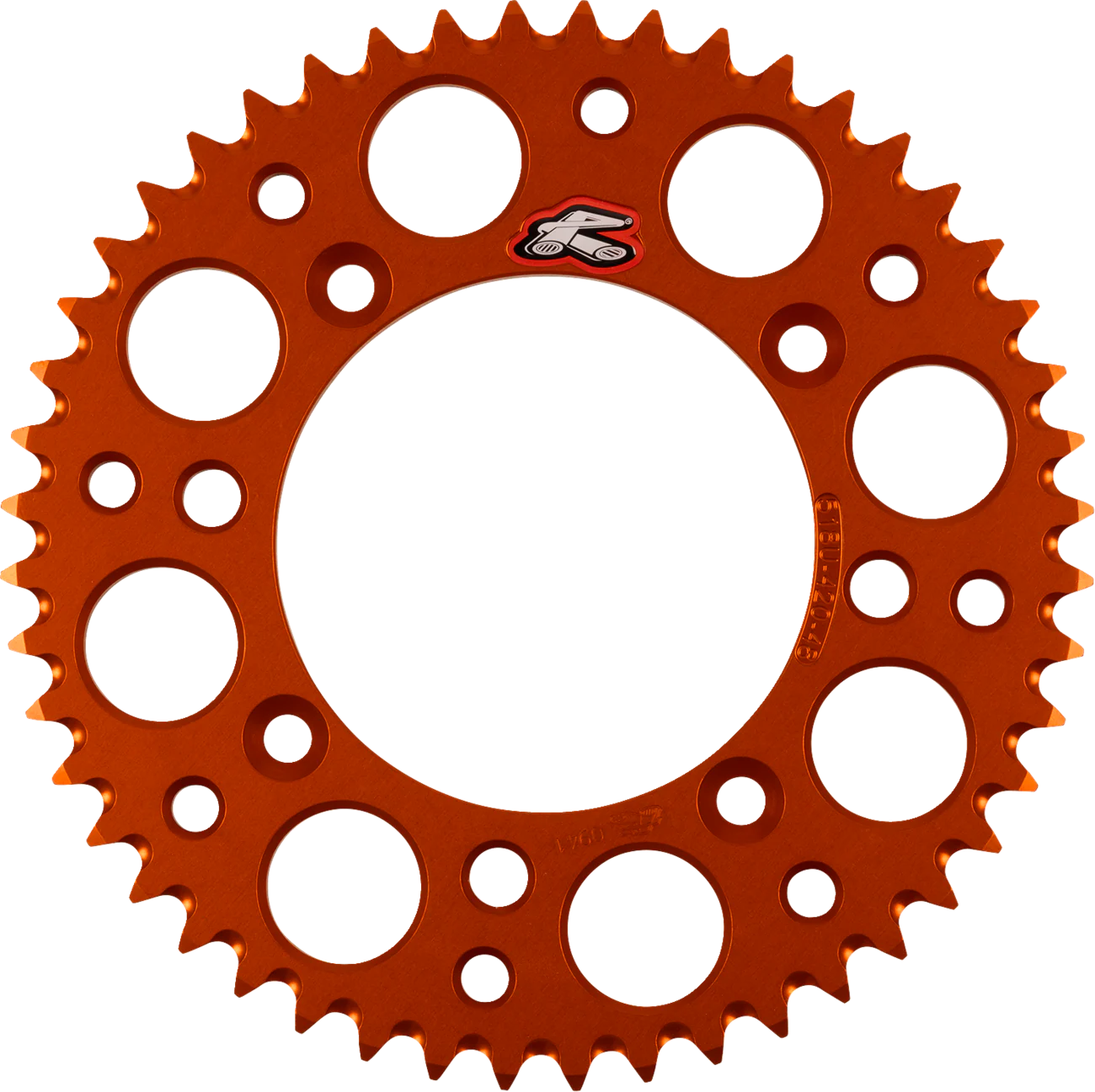 RENTHAL Rear Sprocket - Aluminum - 48 Tooth - Orange - KTM 518U-420-48GPOR