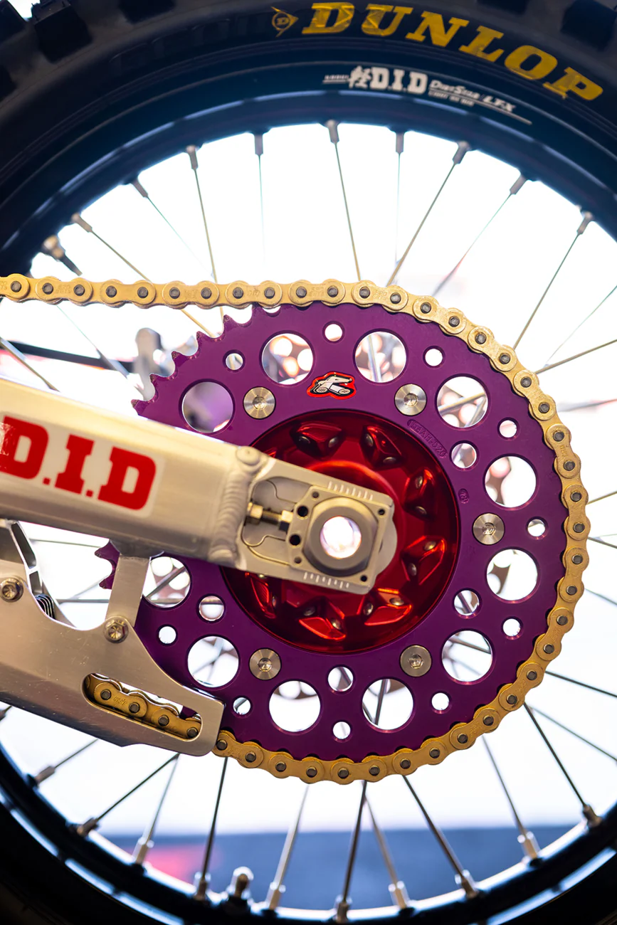 RENTHAL Rear Sprocket - Aluminum - 48 Tooth - Purple - Gas Gas/Husqvarna/KTM 441U-428-48GPPE - Image 3
