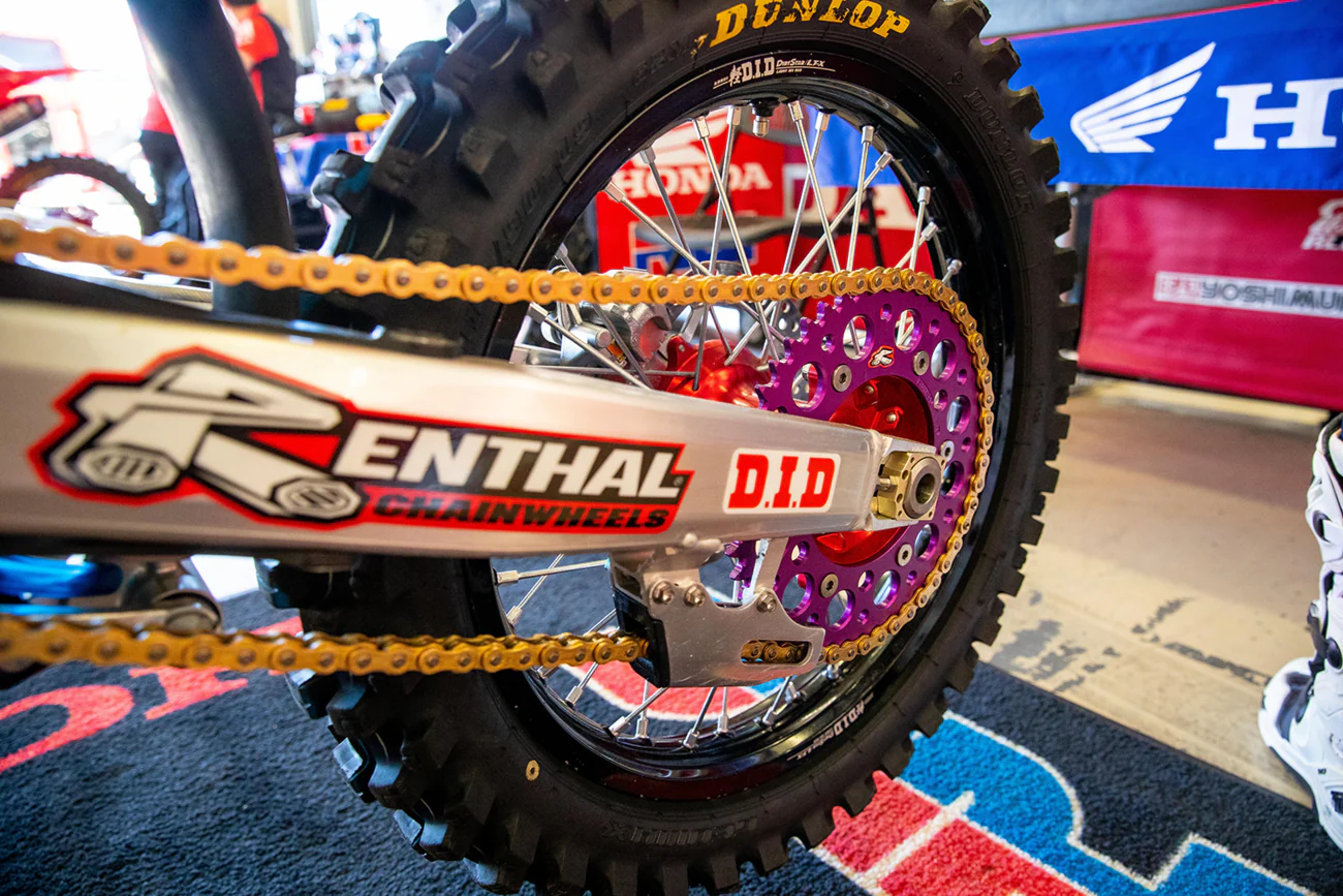 RENTHAL Rear Sprocket - Aluminum - 48 Tooth - Purple - Honda 154U-520-48GRPE - Image 4