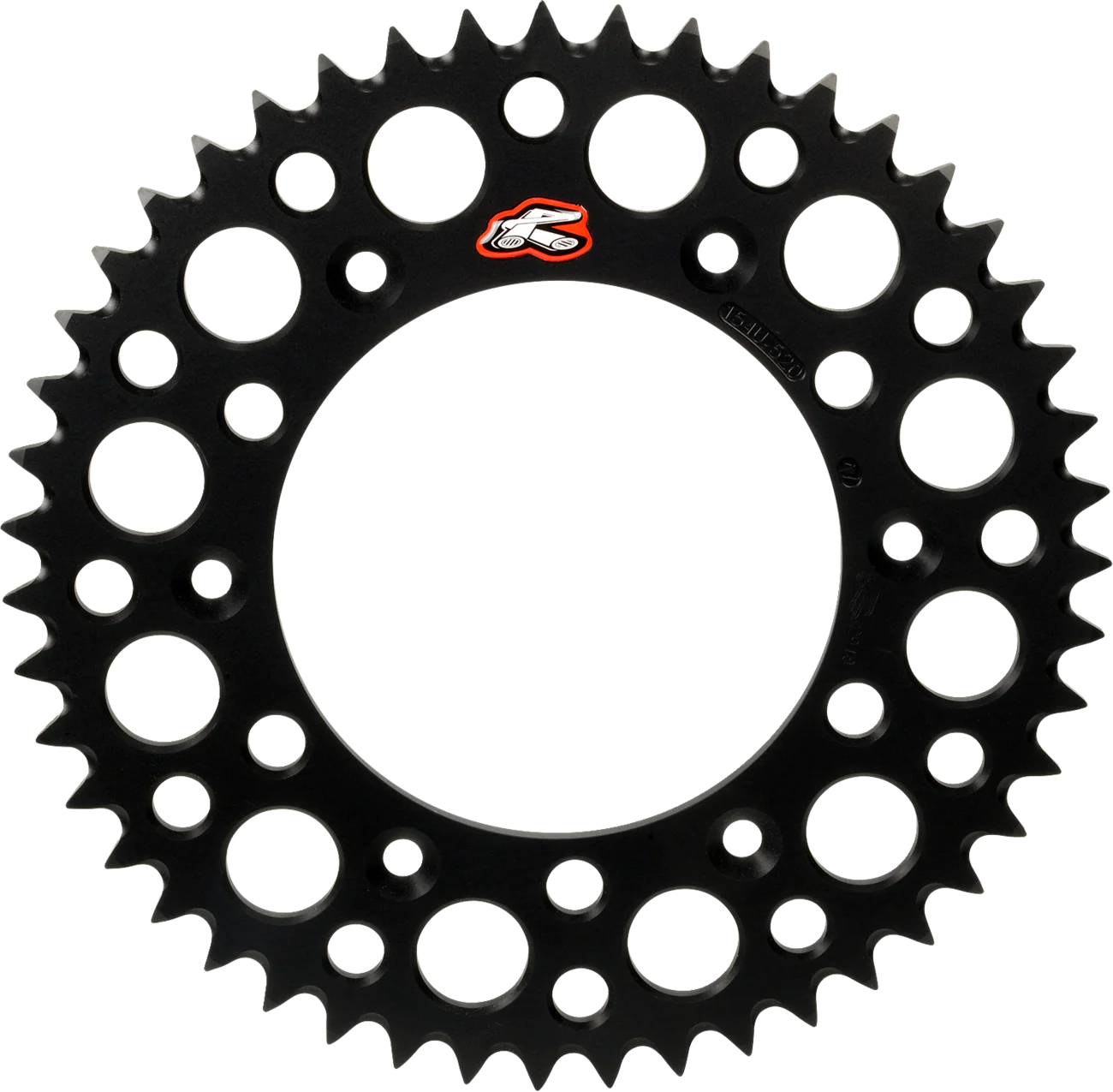 RENTHAL Rear Sprocket - Aluminum - 49 Tooth - Black - Gas Gas/Husqvarna/KTM 441U-428-49GPBK