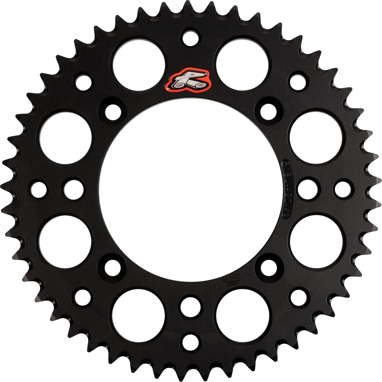 RENTHAL Rear Sprocket - Aluminum - 49 Tooth - Black - KTM 518U-420-49GPBK