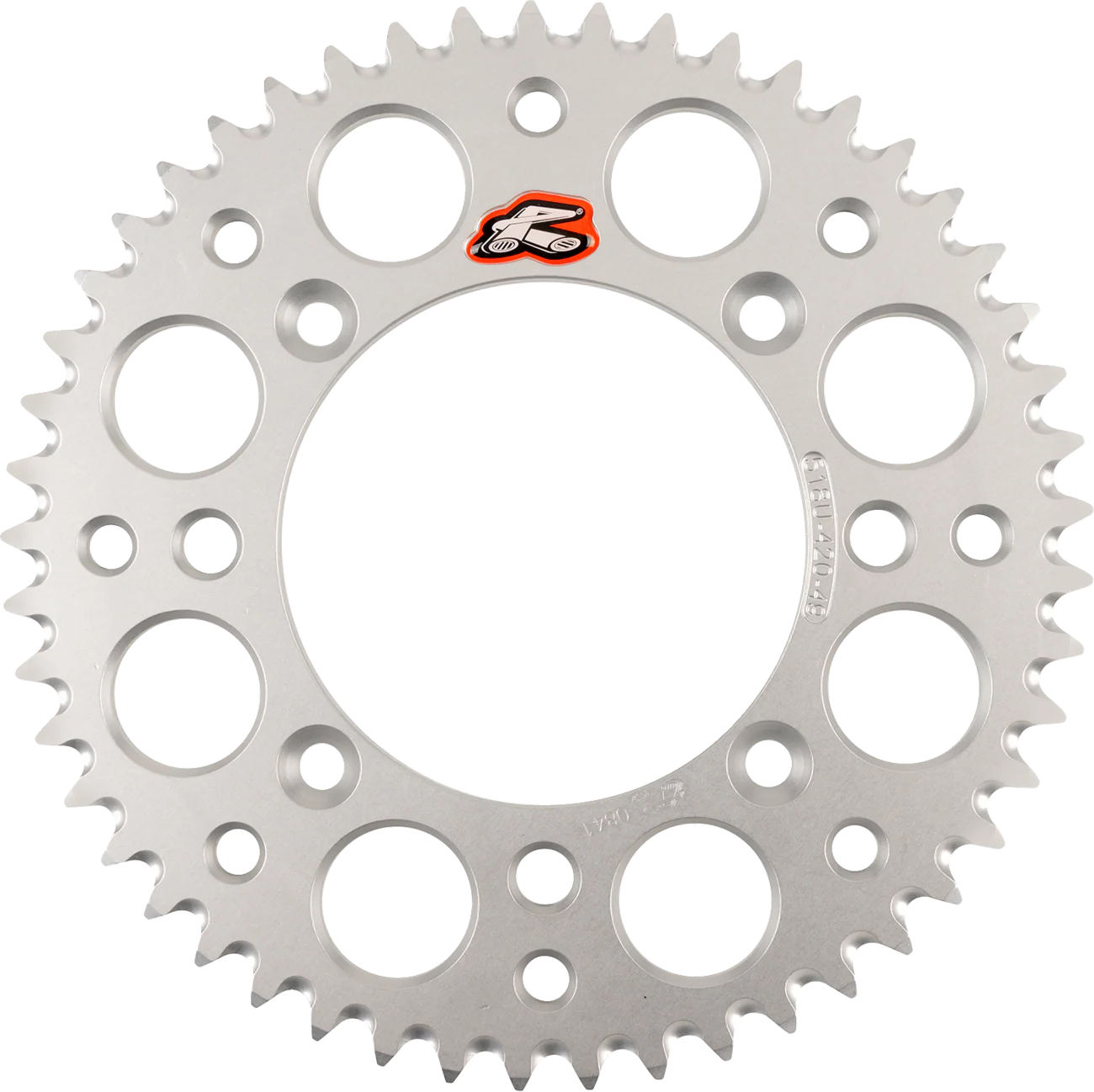RENTHAL Rear Sprocket - Aluminum - 49 Tooth - Silver - KTM 518U-420-49GPSI
