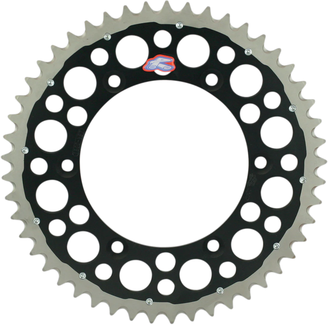 RENTHAL Twinring* Rear Sprocket - 51 Tooth - Black - Kawasaki/Suzuki 1120-520-51GPBK