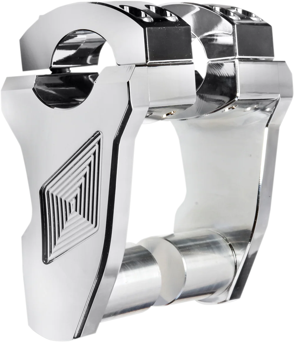 ROX SPEED FX Risers - Pivot - 3" - Chrome 4R-P3RX-02