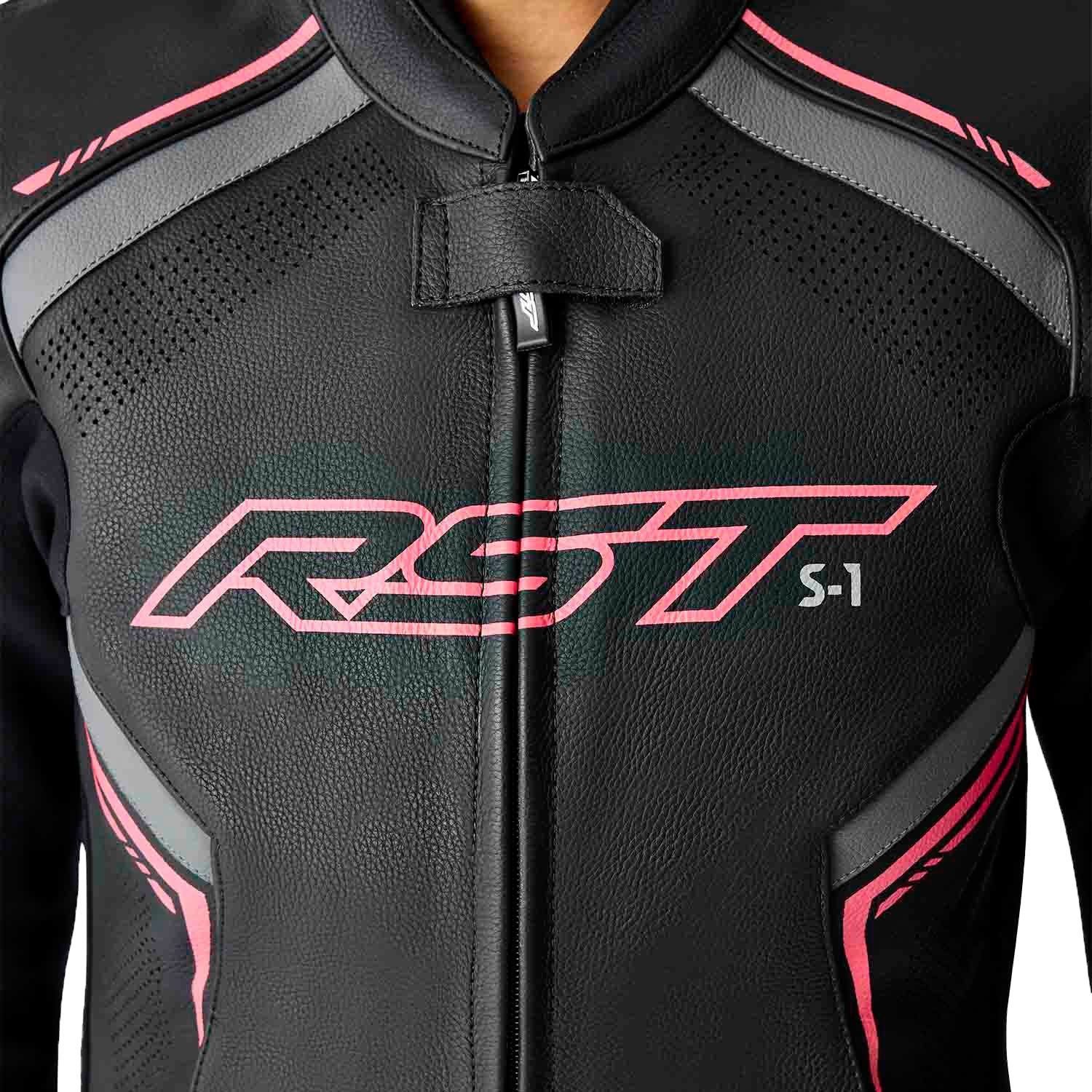 RST Womens S1 D3O Leather Jacket - Image 10