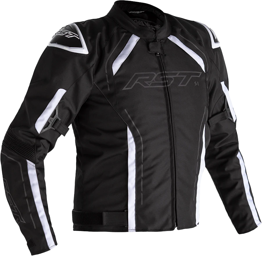 S1 Ce Jacket Black/Black/White Textile 3xl