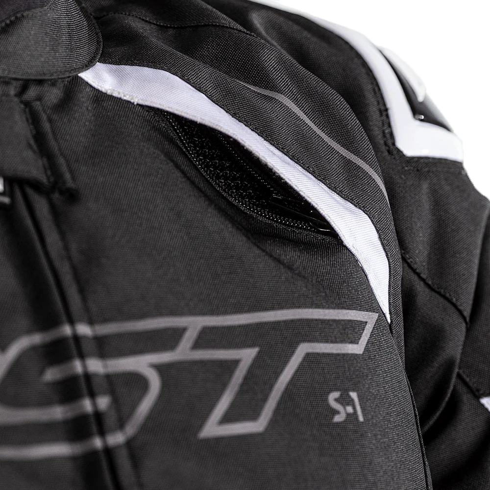 S1 Ce Jacket Black/Black/White Textile 3xl - Image 4