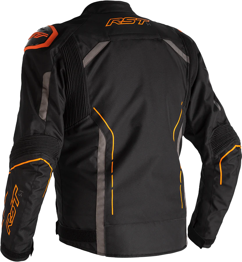 S1 Ce Jacket Blk/Gry/Neon Org Textile 2xl - Image 2