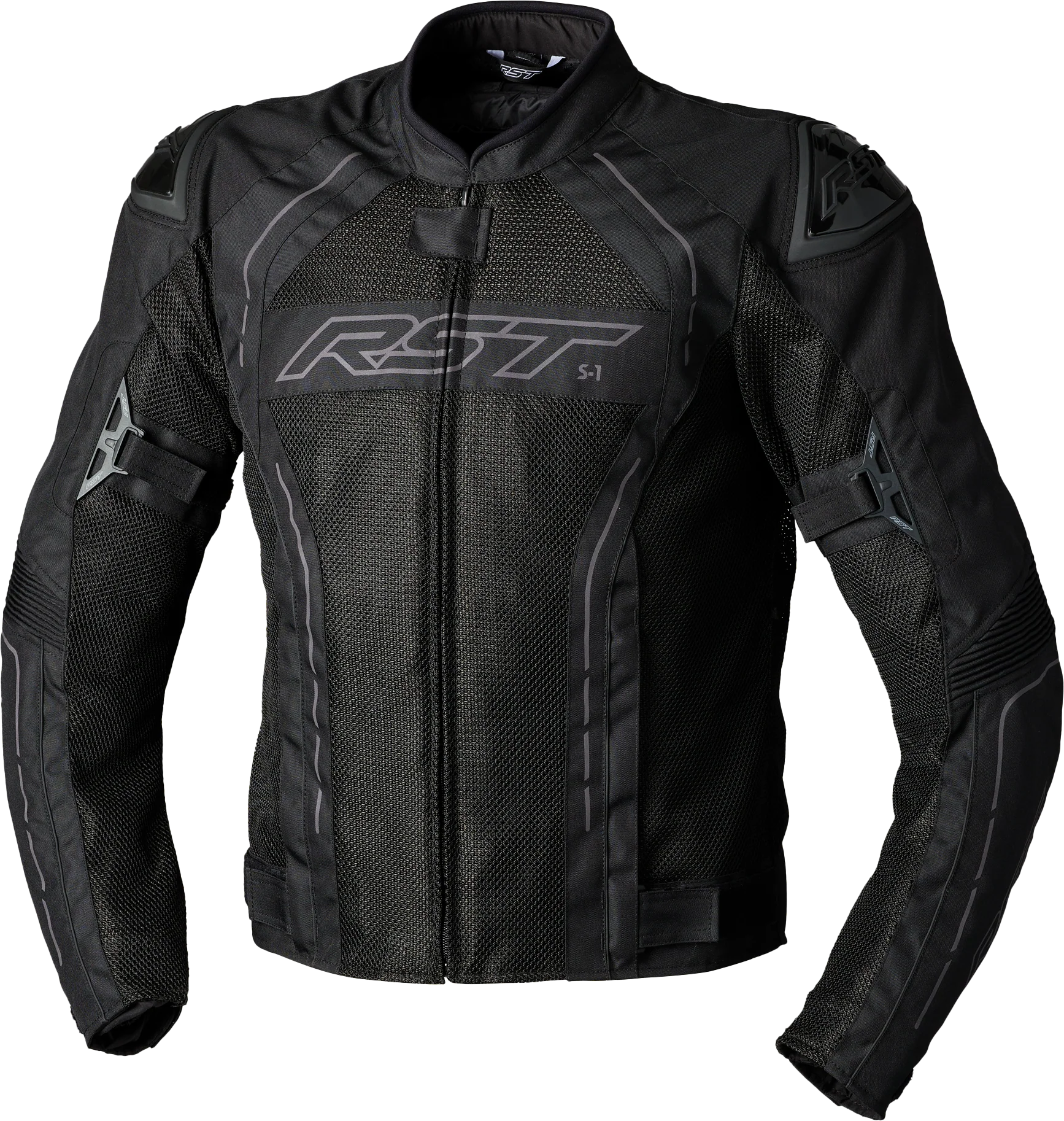RST S1 Mesh Ce Jacket Black/Black  Textile Xs