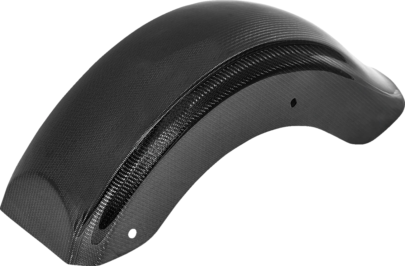 SADDLEMEN Carbon Fiber Rear Fender - Gloss - Touring '09-'25 CF-809-07-004