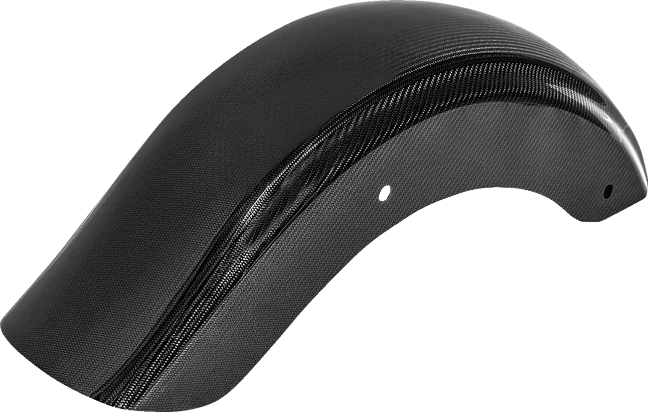 SADDLEMEN Carbon Fiber Rear Fender - Gloss - Touring '09-'25 CF-809-07-004 - Image 3