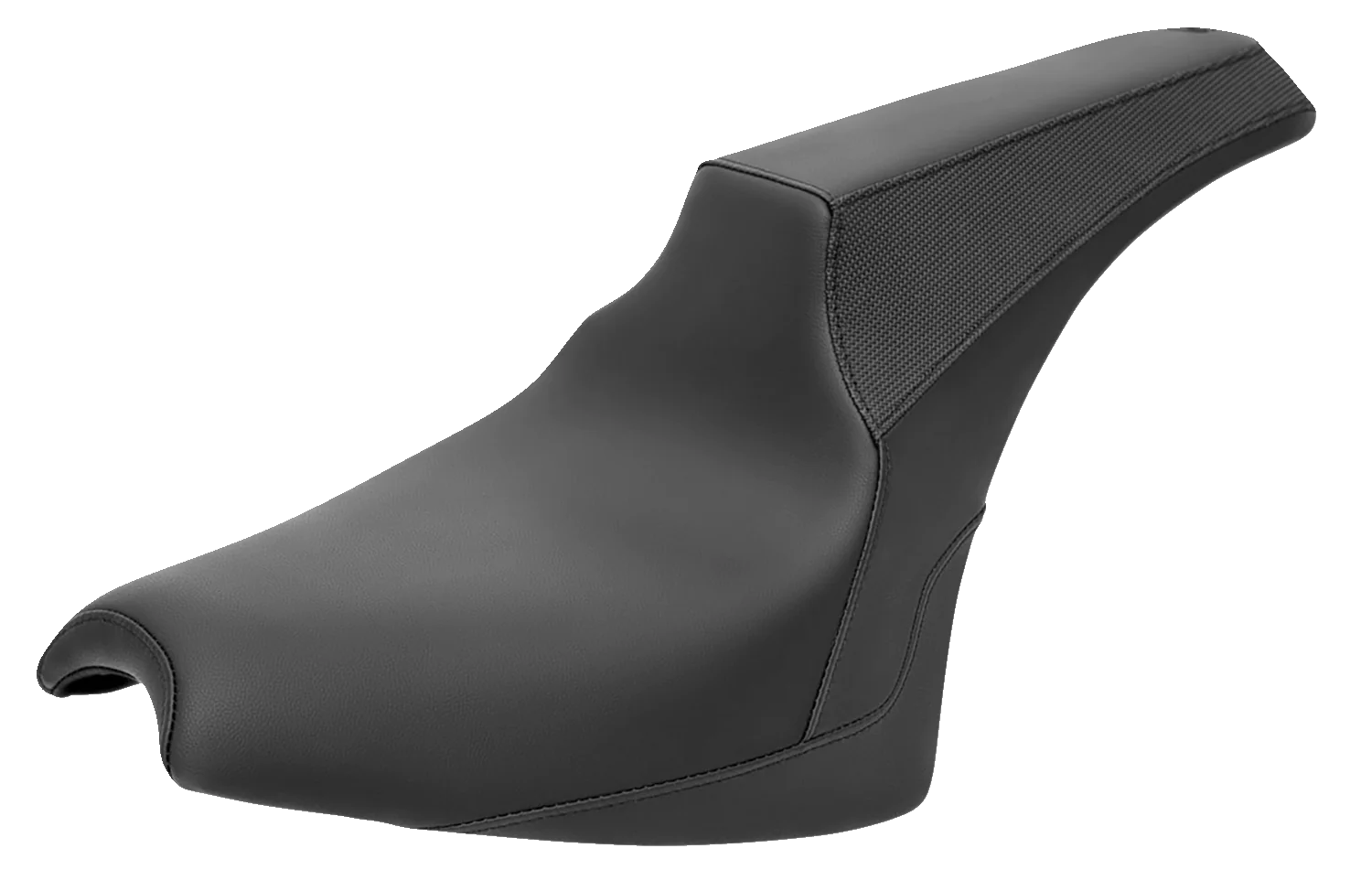 SADDLEMEN Carey Hart Signature Series Seat - Black w/ Black Stitching - Chief '22-'24 I21-04-HART