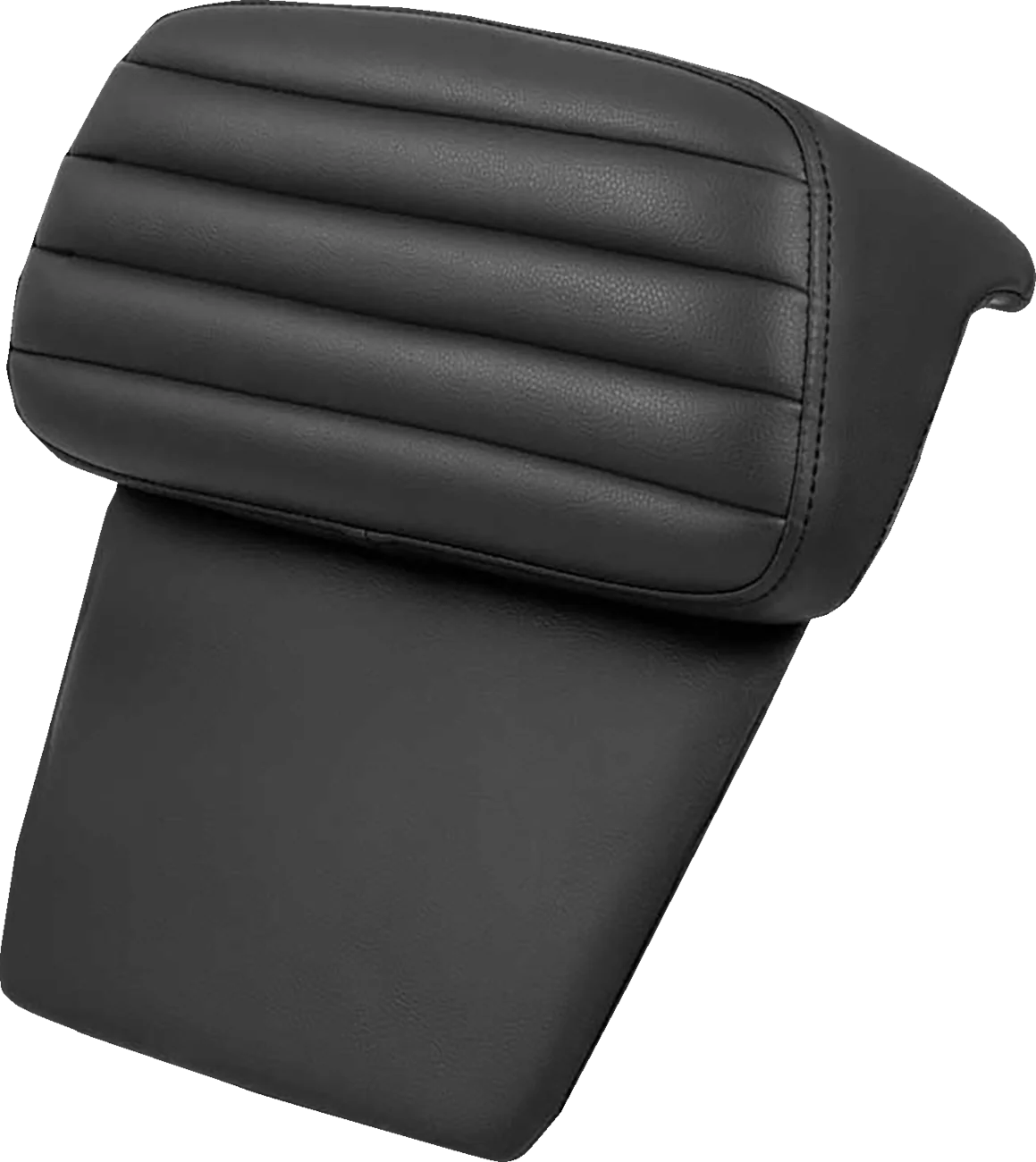 SADDLEMEN Chopped Tour Pak Backrest Pad - Tuck-n-Roll - FLH/FLT '14-'25 814-07-161