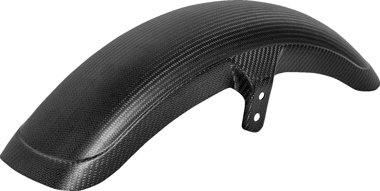 SADDLEMEN Front Fender - Carbon Fiber/Matte - Softail/Dyna CF-8-0002M