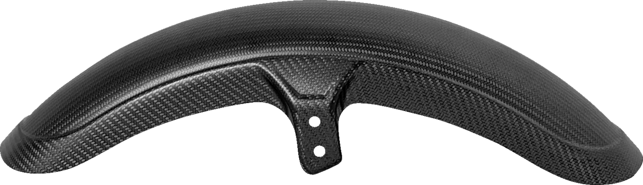 SADDLEMEN Front Fender - Carbon Fiber/Matte - Softail/Dyna CF-8-0002M - Image 2