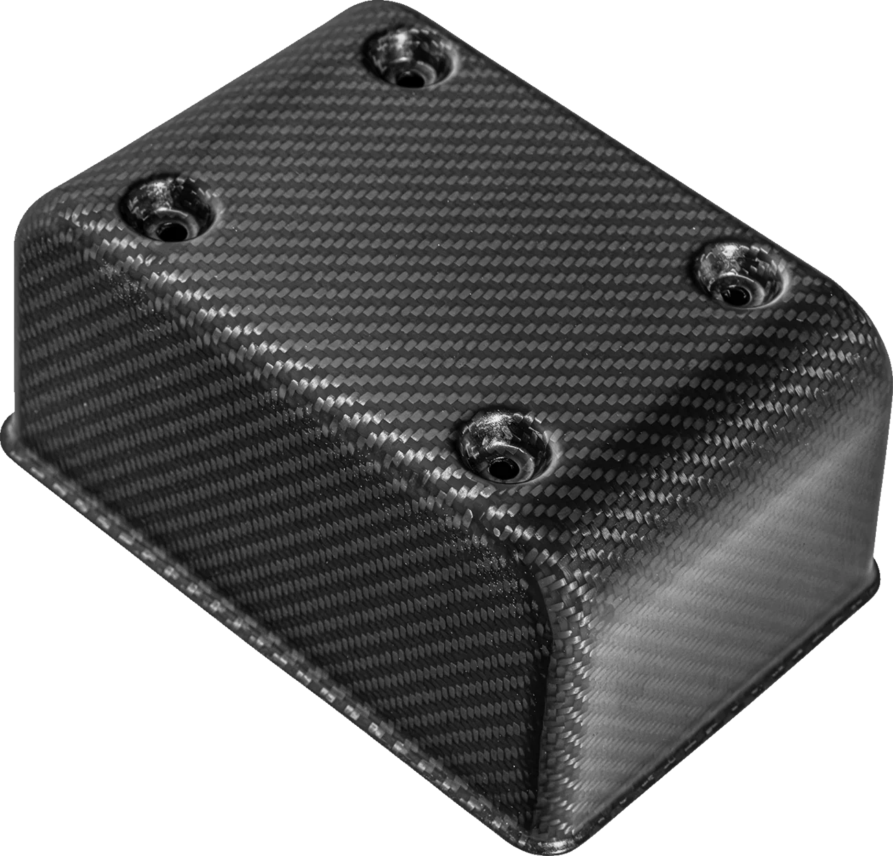 SADDLEMEN Fuse Block Cover - Carbon Fiber - Matte Black CF-899-04-003M - Image 2