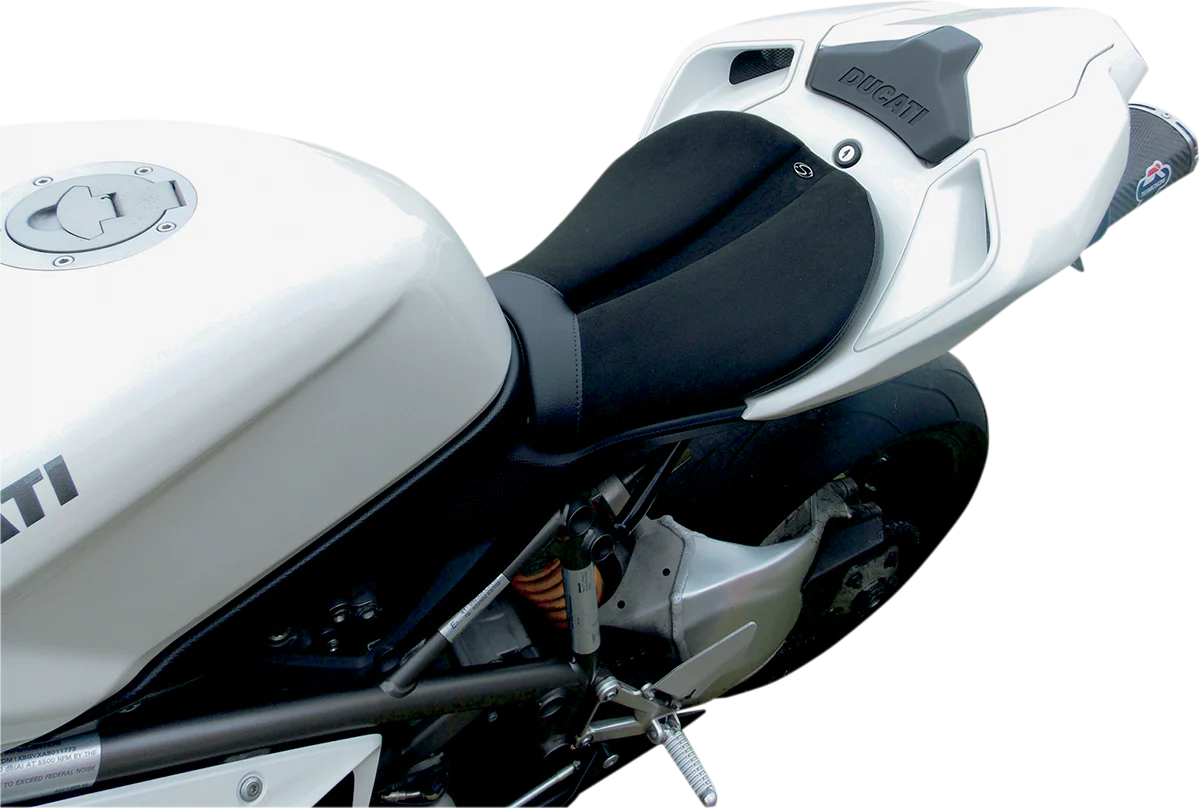 SADDLEMEN Gel Channel™ Sport Seat - Black - Ducati 848/1098 0810-D012