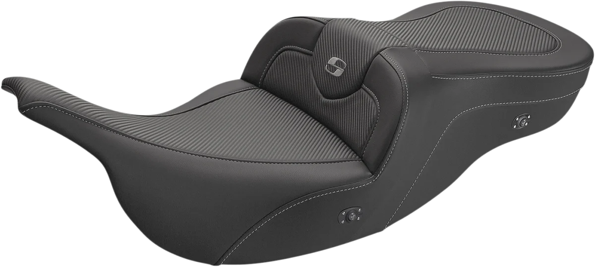 SADDLEMEN Heated Roadsofa™ Seat - Carbon Fiber 897-07-185HCT