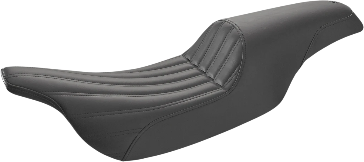 SADDLEMEN Knuckle Profiler™ Seat - Black - FLH/FLT '97-'07 897-07-047K