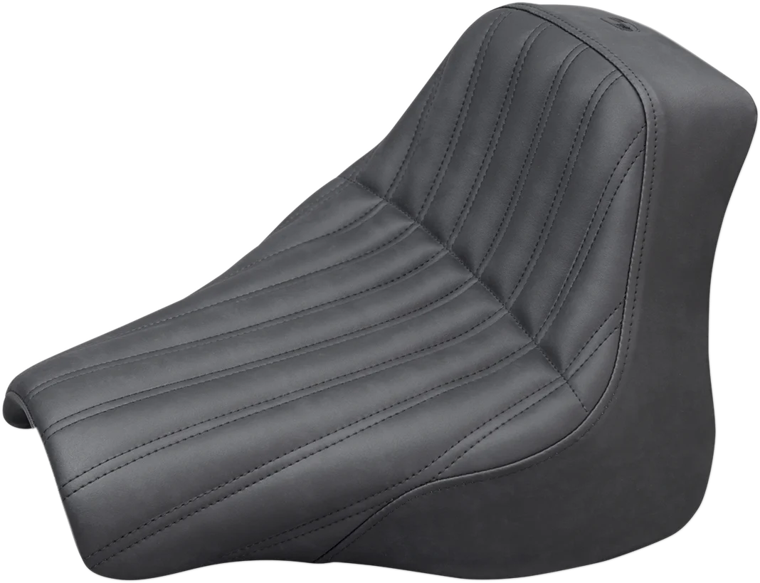 SADDLEMEN Knuckle Renegade Solo Seat - Black - FX '18-'20 818-28-0023