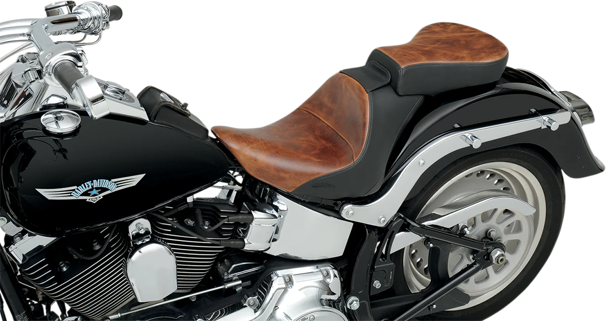 SADDLEMEN Pillion Pad - Lariat - Brown 806-12-016B - Image 2
