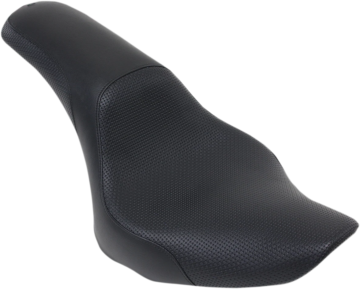 SADDLEMEN Profiler™ Basketweave Seat - Black - FB '07-'17 806-12-147