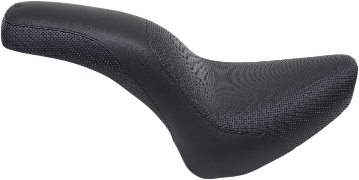 SADDLEMEN Profiler™ Basketweave Seat - Black - Softail '00-'05 800-01-147