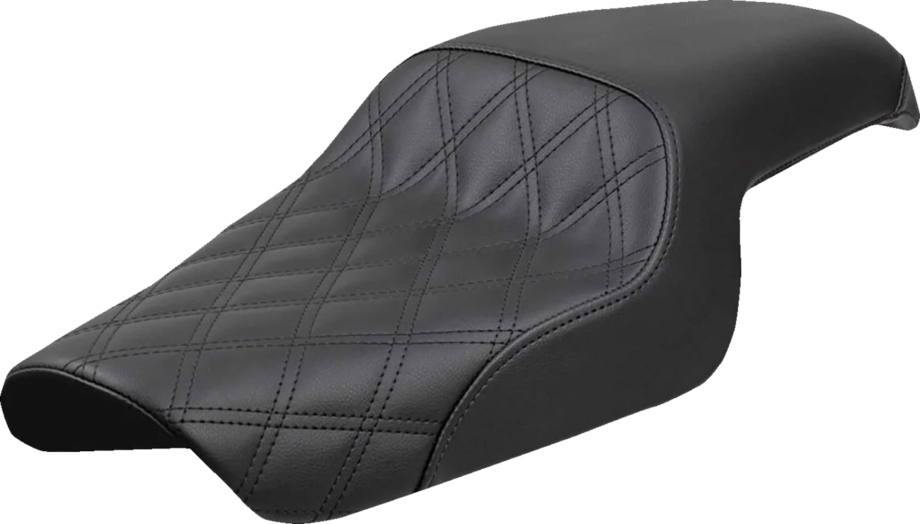 SADDLEMEN Profiler™ Seat - XL - Lattice Stitch - Black - Sportster S '21-'25 821-36-149