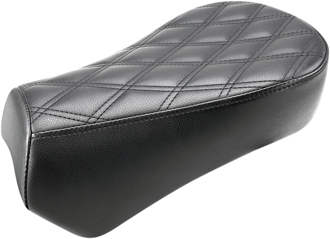 SADDLEMEN Renegade Pillion Pad - Lattice Stitched - Black - Scout Bobber/Rogue '18-'24 I18-33-012LS