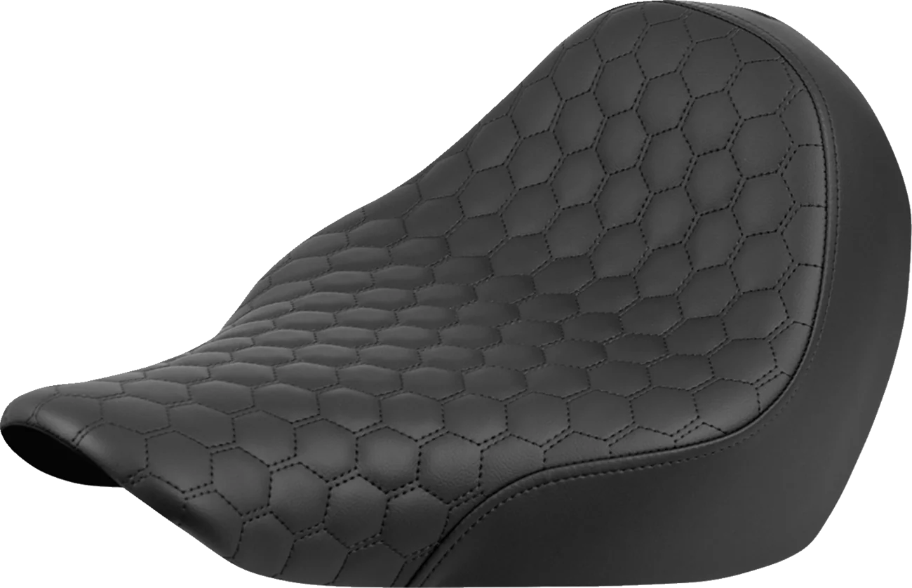 SADDLEMEN Renegade* Solo Seat - Honeycomb - FXLR/FLSB '18-'25 818-29-003