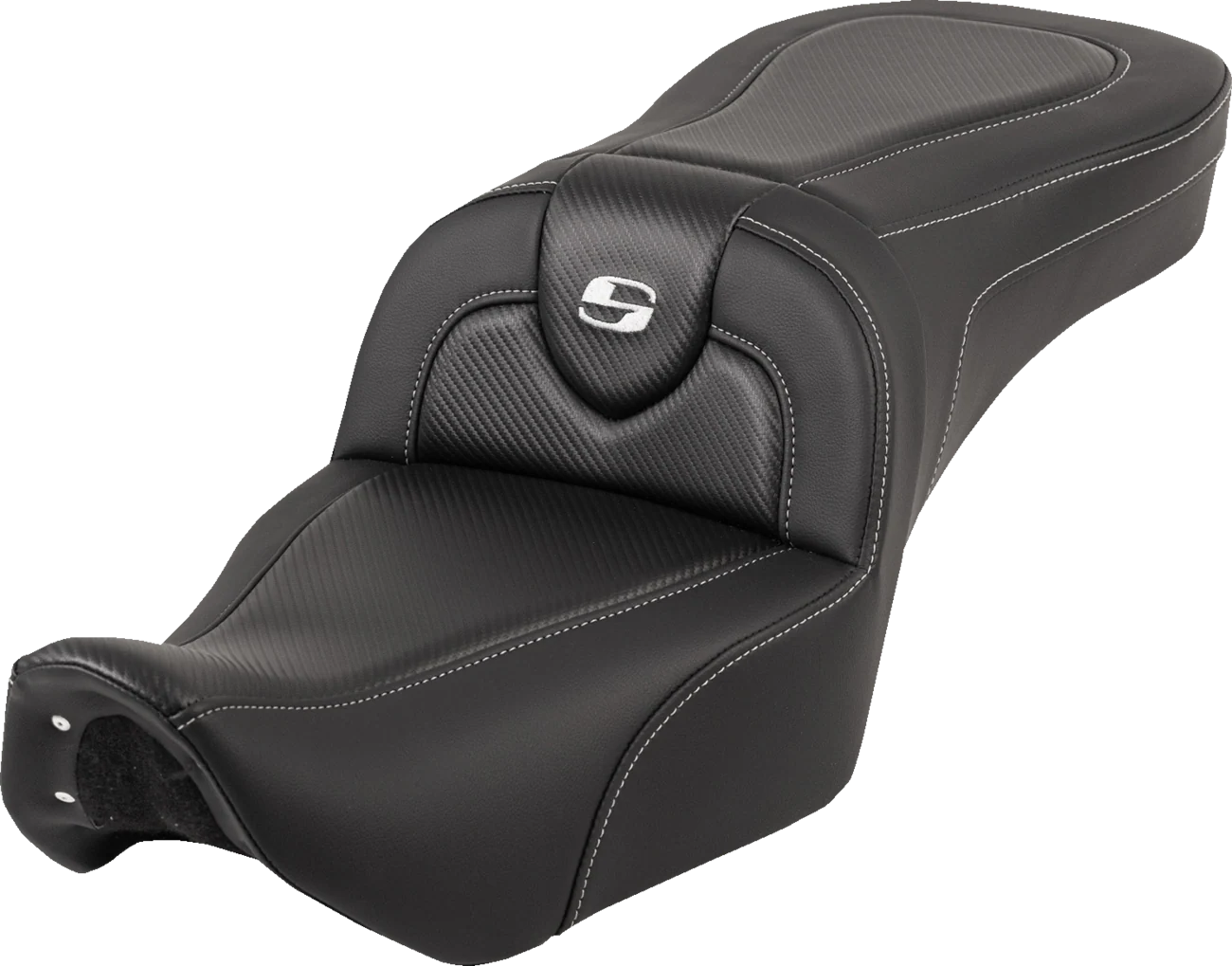 SADDLEMEN RoadSofa™ Seat - without Backrest - Carbon Fiber - RH975 '22-'25 822-11-185