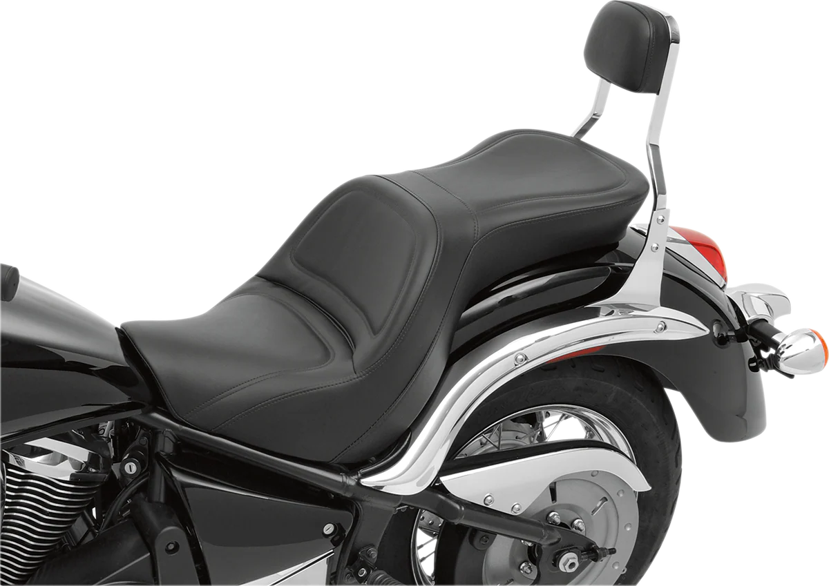 SADDLEMEN Seat - Explorer™ - without Backrest - Stitched - Black - VN900 K06-11-029