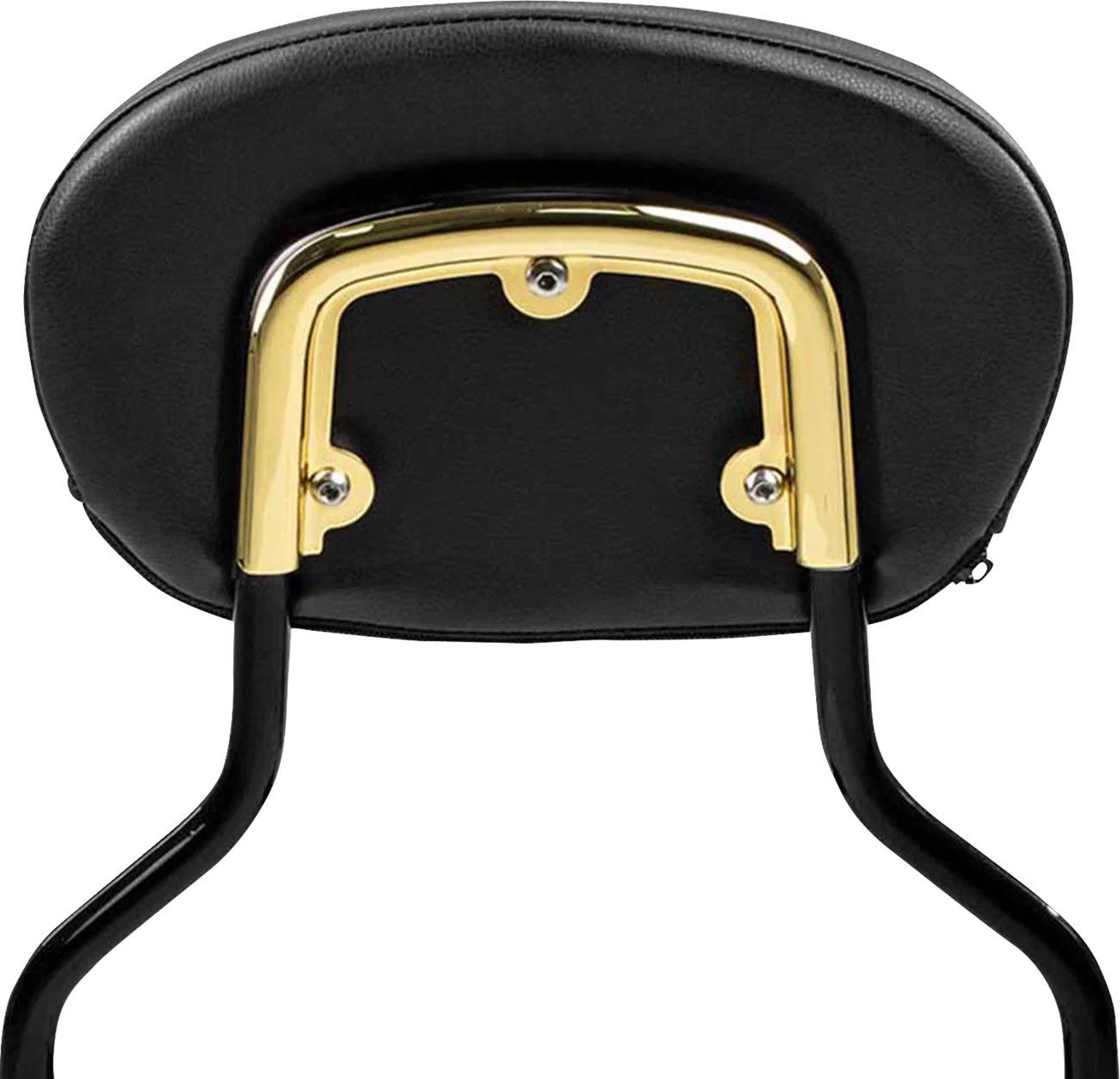 SADDLEMEN Sissy Bar Pad Bracket - Gold 15725GO - Image 5