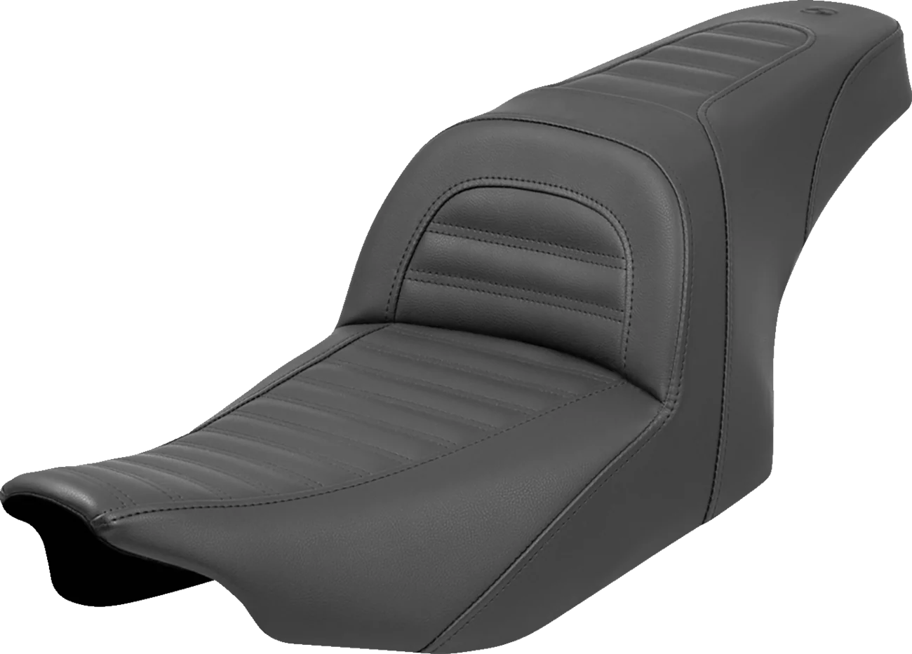 SADDLEMEN Slim Seat - Roll Pleat - FLT/FLH '23-'24 823-07-161