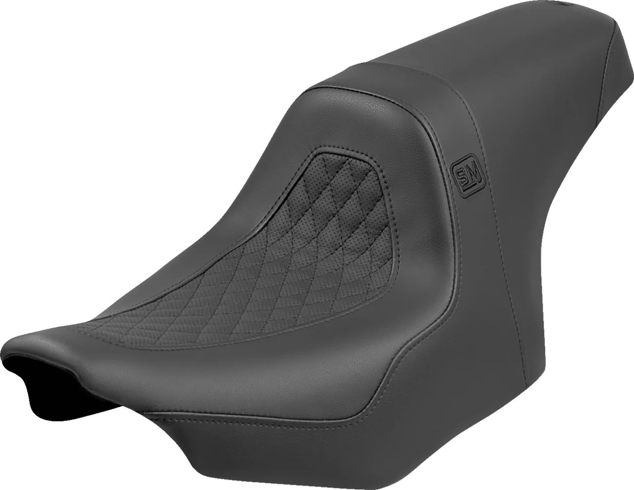 SADDLEMEN Speed Merchant Pro Series Seat - Black - FLH/FLT '23-'24 SM82307DB