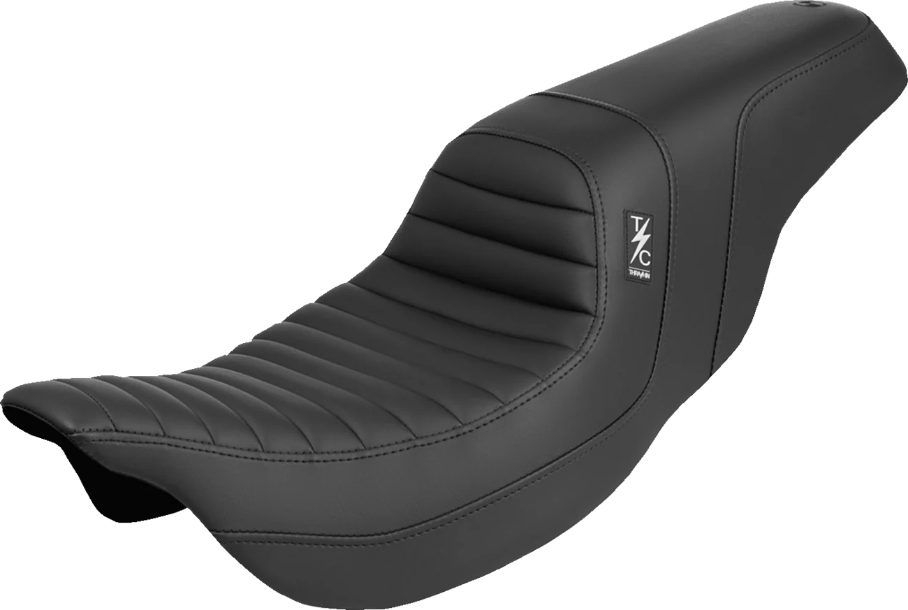 SADDLEMEN Thrashin ' Pro Series Seat - Tuck-n-Roll - FLH/FLT '08-'25 TS80807T