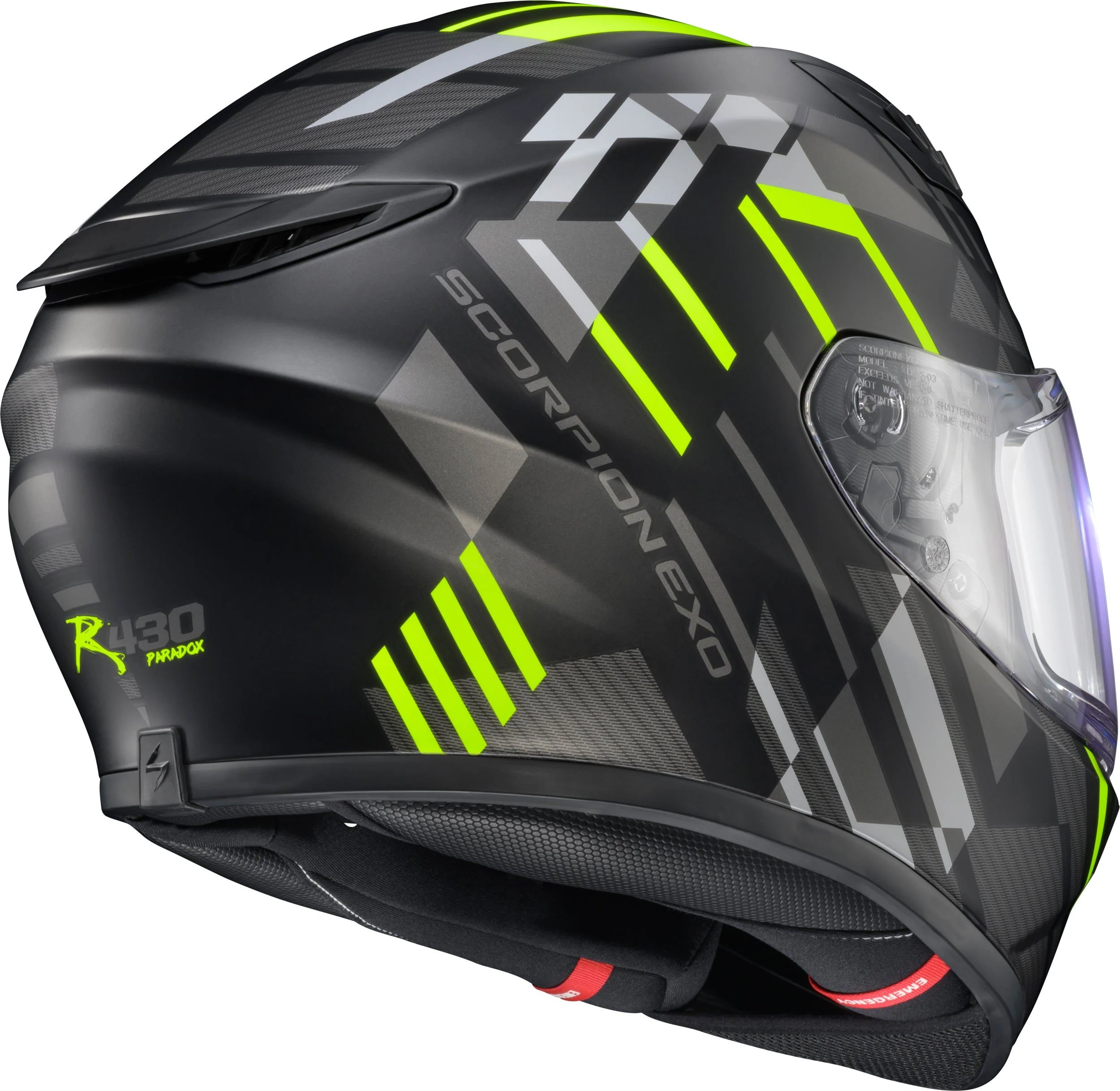 Scorpion Exo R430 Full Face Helmet Paradox - Image 4