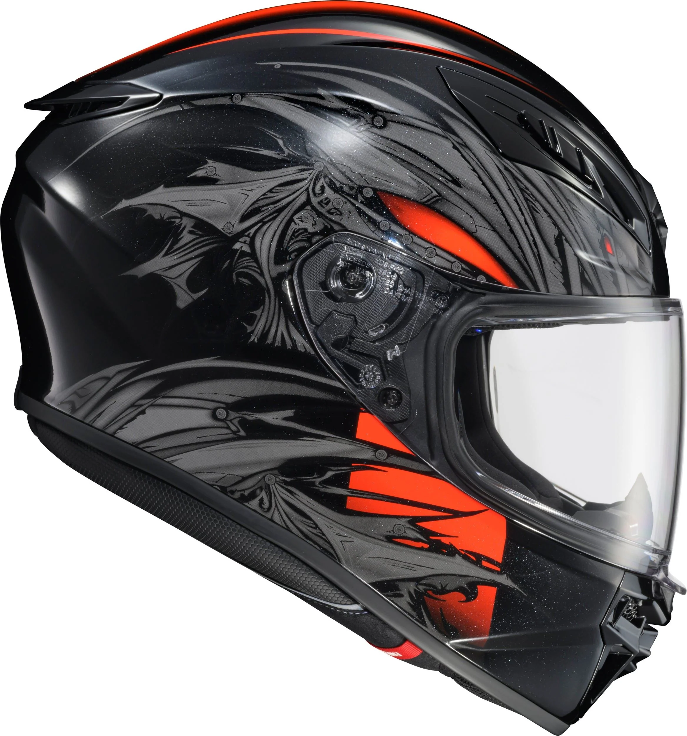 Scorpion Exo R430 Full Face Helmet Wyvern Blk/Red - Image 5