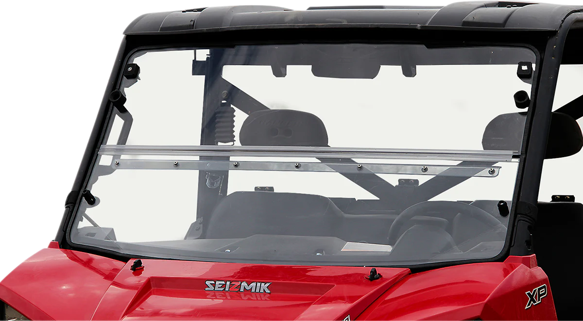 SEIZMIK Folding Windshield - Polycarbonate - Ranger 50-23079KIT - Image 2