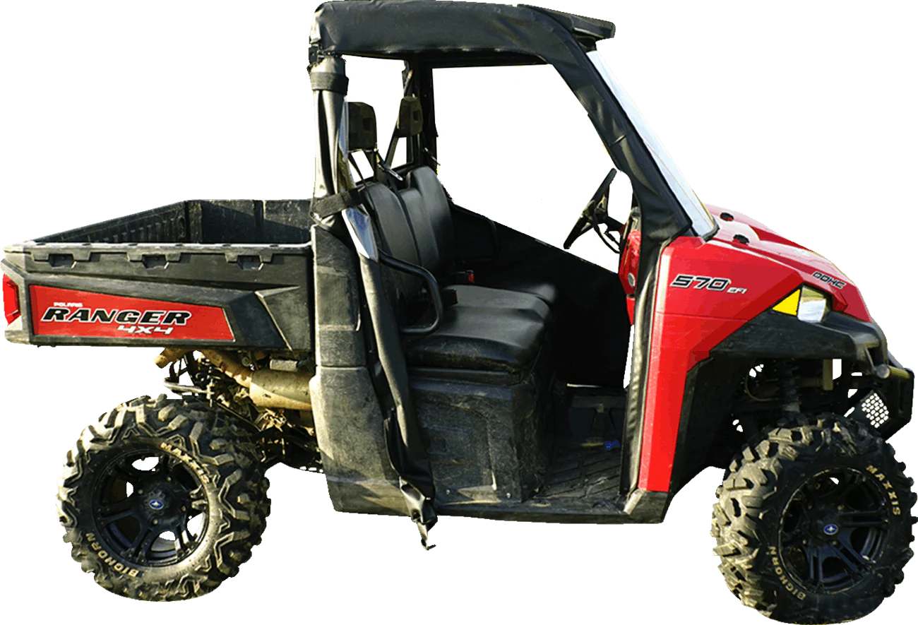 SEIZMIK Full Doors And Rear Window - Black - Polaris Ranger 51-20992 - Image 5
