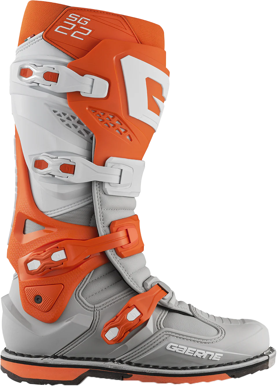 Sg 22 Boots Orange/White/Grey Sz 8