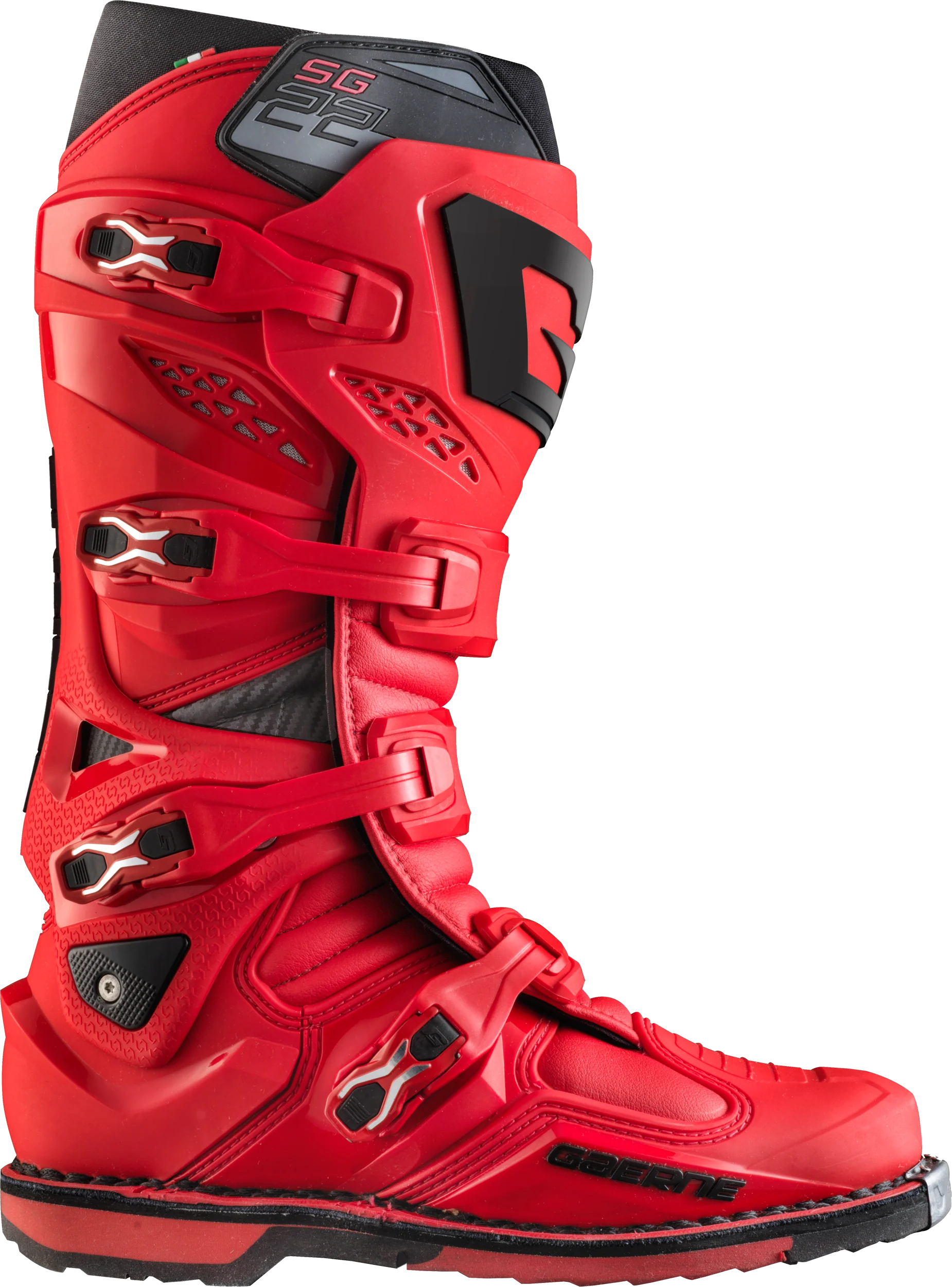 Sg 22 Boots Red Sz 08
